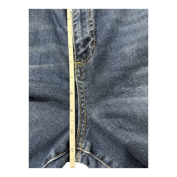 Kut From The Kloth Womens Denim Skinny Jeans With Frayed Hem Size 16 Blue Cotton - Picture 8 of 15